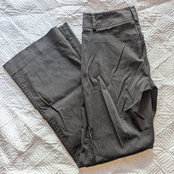Style&co Gray Flare Leg Dress Pants, Sz 6 - Picture 4 of 4